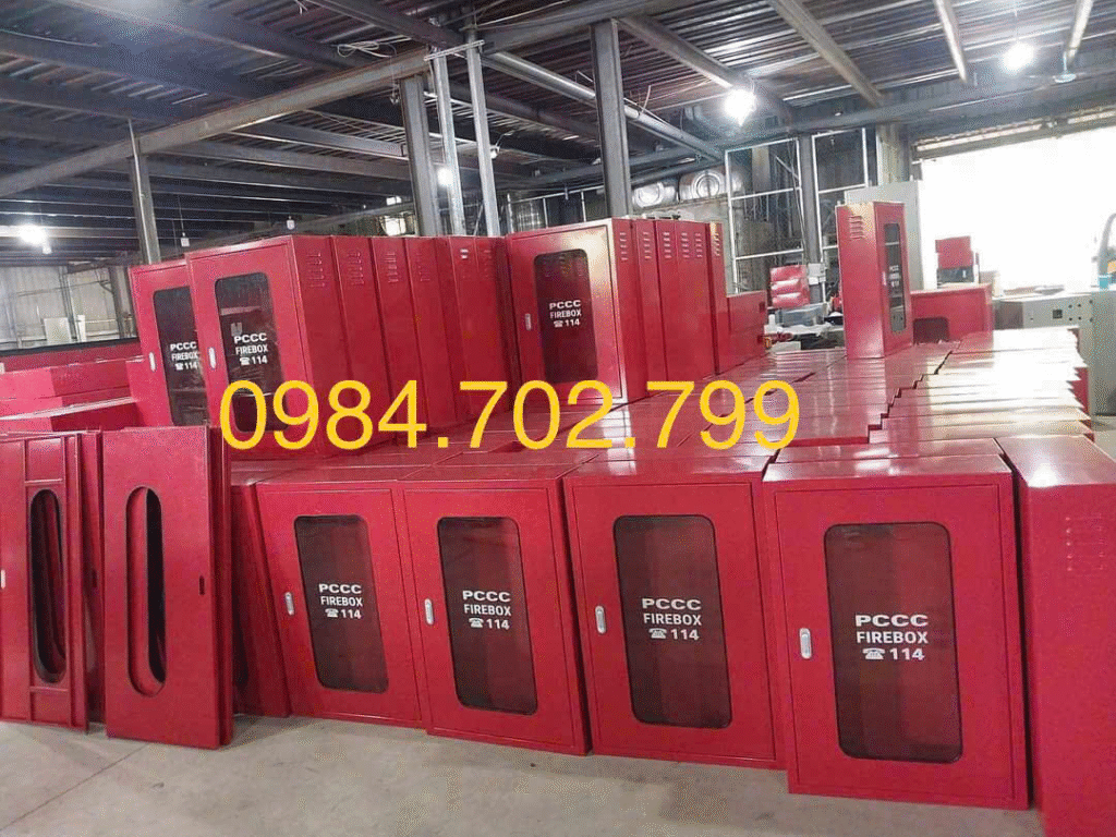 Vỏ tủ cứu hỏa ngoài trời KT 900x500x300x1.2 mm