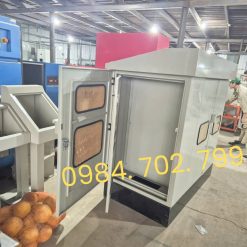 Tủ điều khiển xử lí nước thải 1400x2000x1100x1.5mm