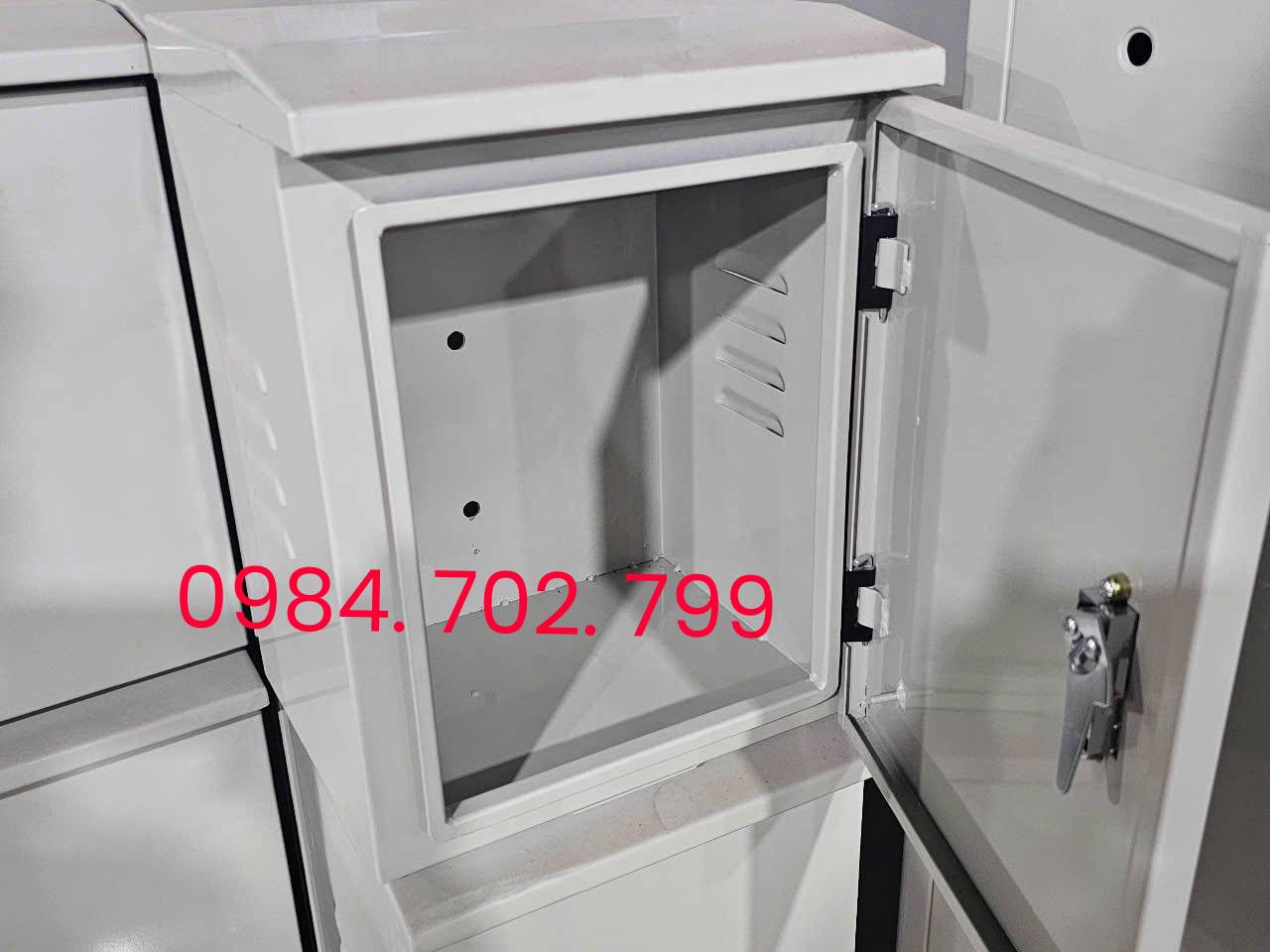 Tủ ngoài trời 1 lớp cánh KT 600x400x200x1.0mm Tủ ngoài trời 1 lớp cánh KT 600x400x200x1.0mm